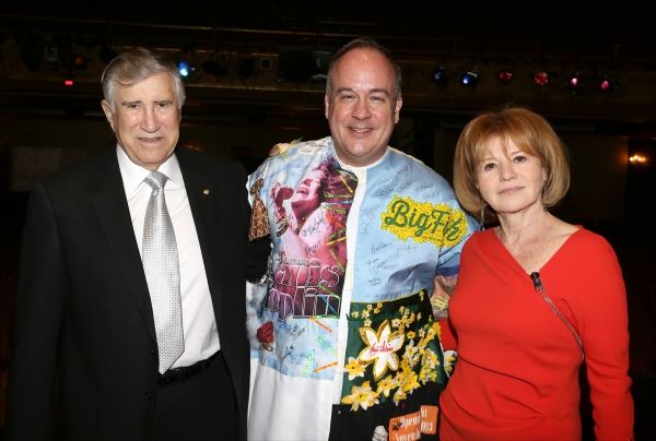 Producer Letty Aaronson with her boyfriend and Kevin Ligon Photo