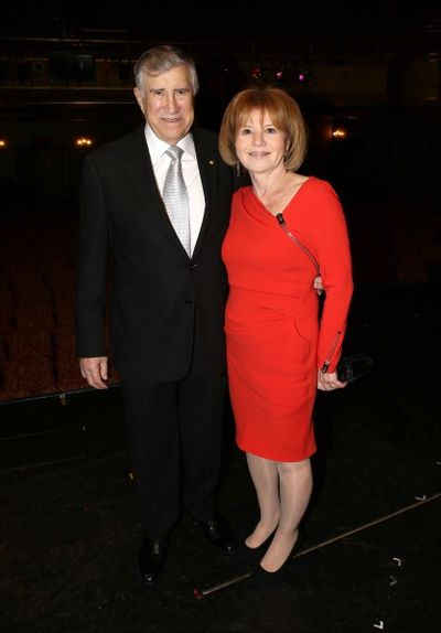 Producer Letty Aaronson and boyfriend
 Photo