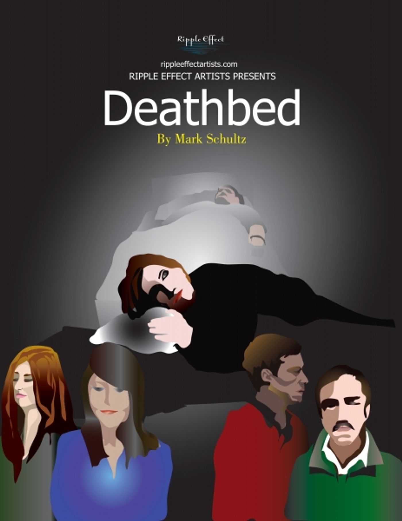 Photo Flash: Early Look at Ripple Effect's Presentation of Mark Schultz's DEATHBED Photo Flash: Early Look at Ripple Effect's Presentation of Mark Schultz's DEATHBED Image