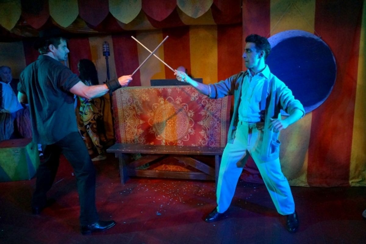 Tony Lawson and Jacob Heimer at 