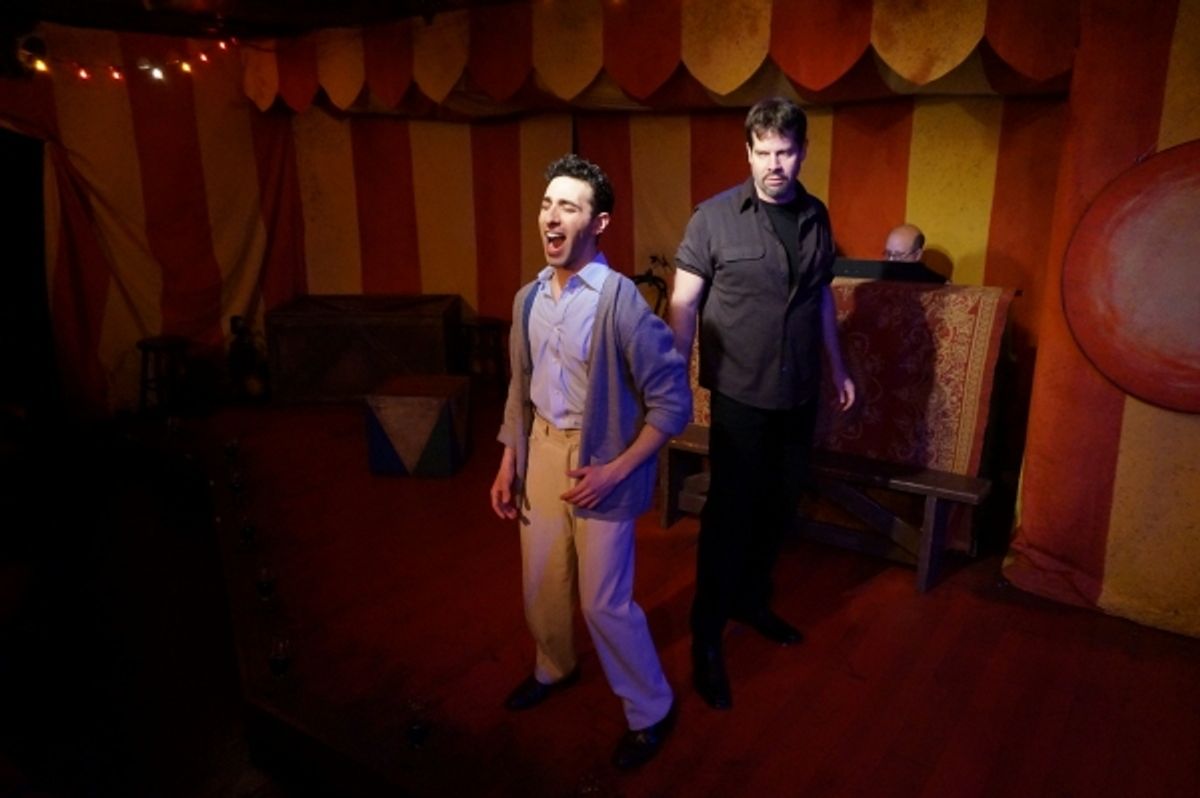 Jacob Heimer and Tony Lawson at 