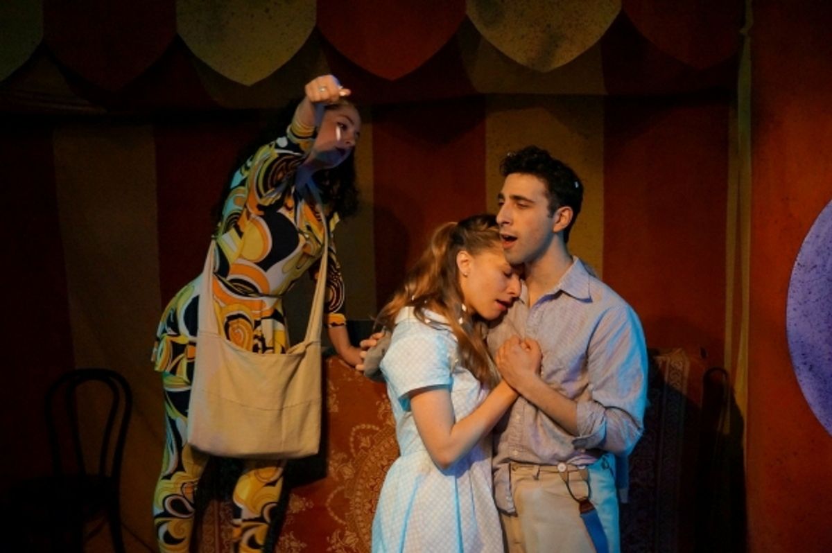 Shanna Ossi, Carissa Massaro and Jacob Heimer at 