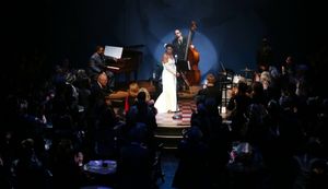 Audra McDonald with Shelton Becton and George Farmer @ BroadwayWorld Audra McDonald with Shelton Becton and George Farmer Photo