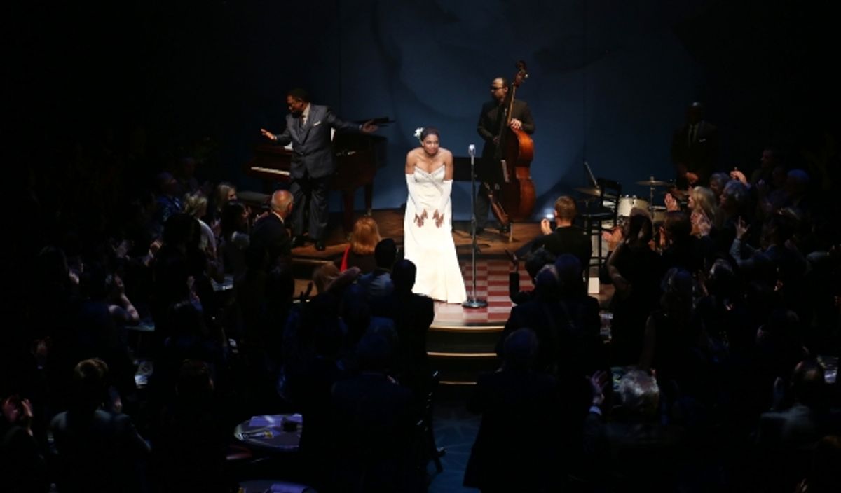 Audra McDonald with Shelton Becton and George Farmer at 