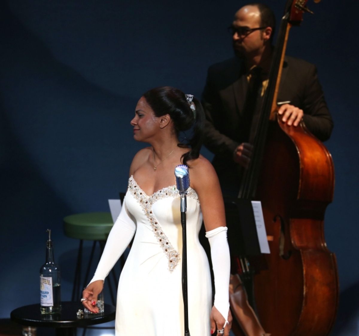 Audra McDonald and George Farmer at 