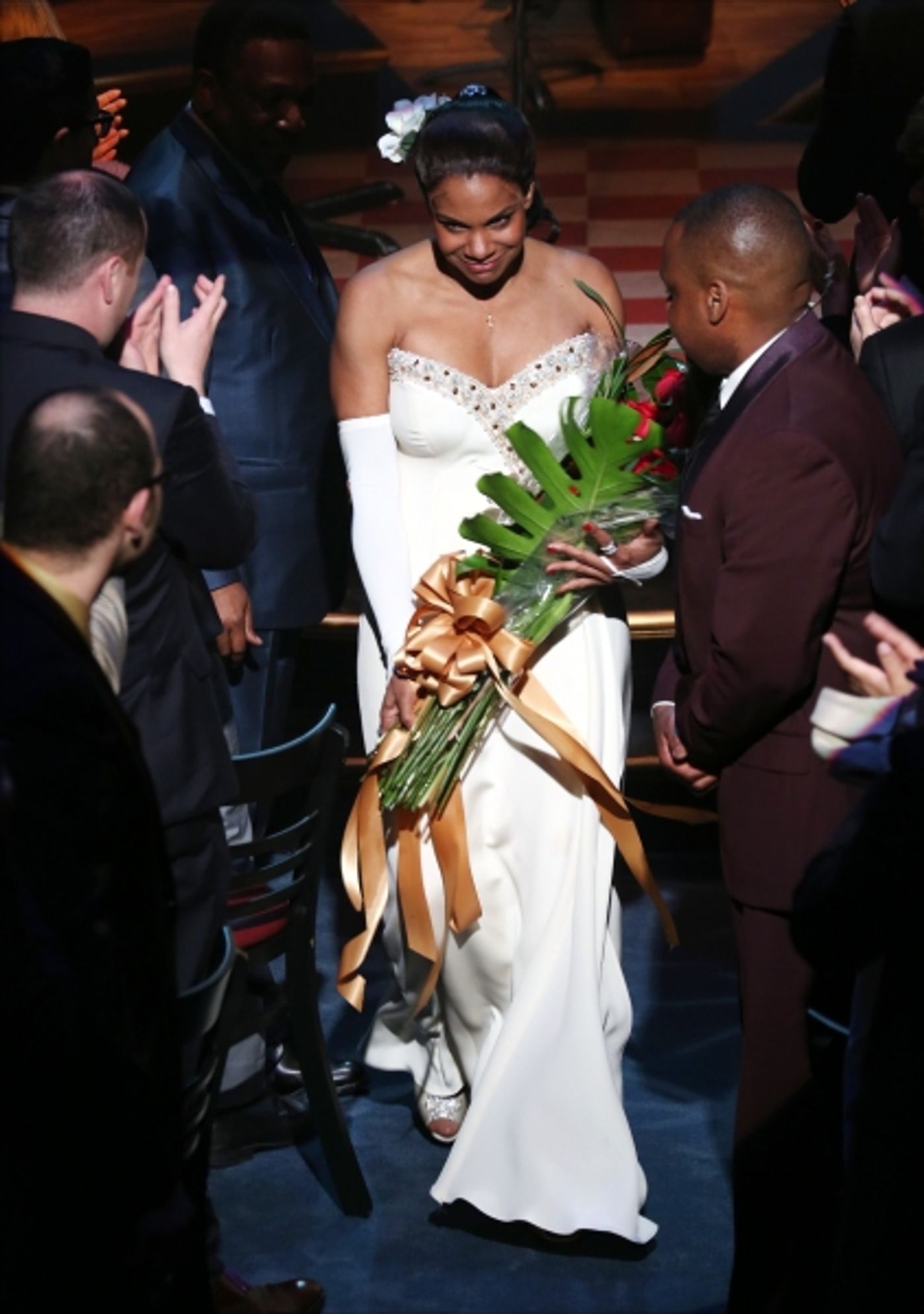 Photo Coverage: Audra McDonald Takes Opening Night Bows in LADY DAY AT EMERSON'S BAR & GRILL  Image