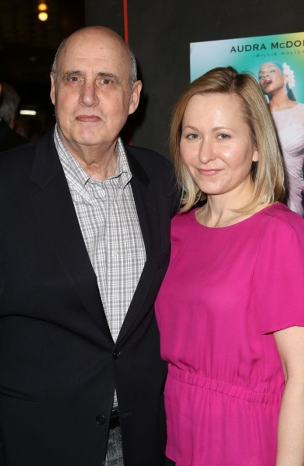 Jeffrey Tambor and Kasia Ostlun  Photo