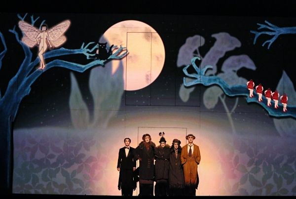 Aaron Blake, Jesse Blumberg, Tricia Van Ee, Bergen Baker and Victoria Vargas  Photo