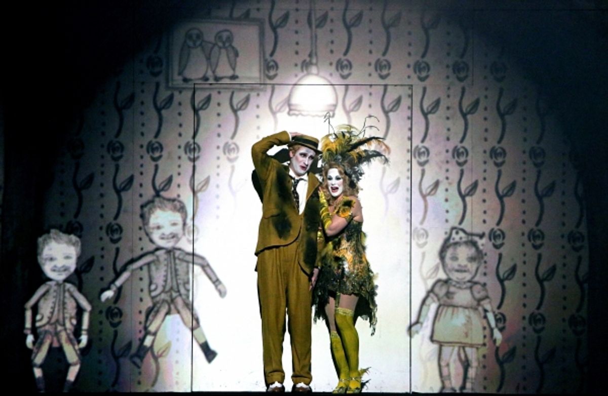 Jesse Blumberg  and Tracey Engleman at 