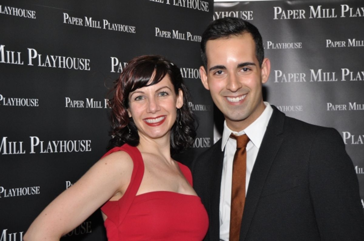 Cara Salerno (Assistant Choreographer) and Andres Acosta at 