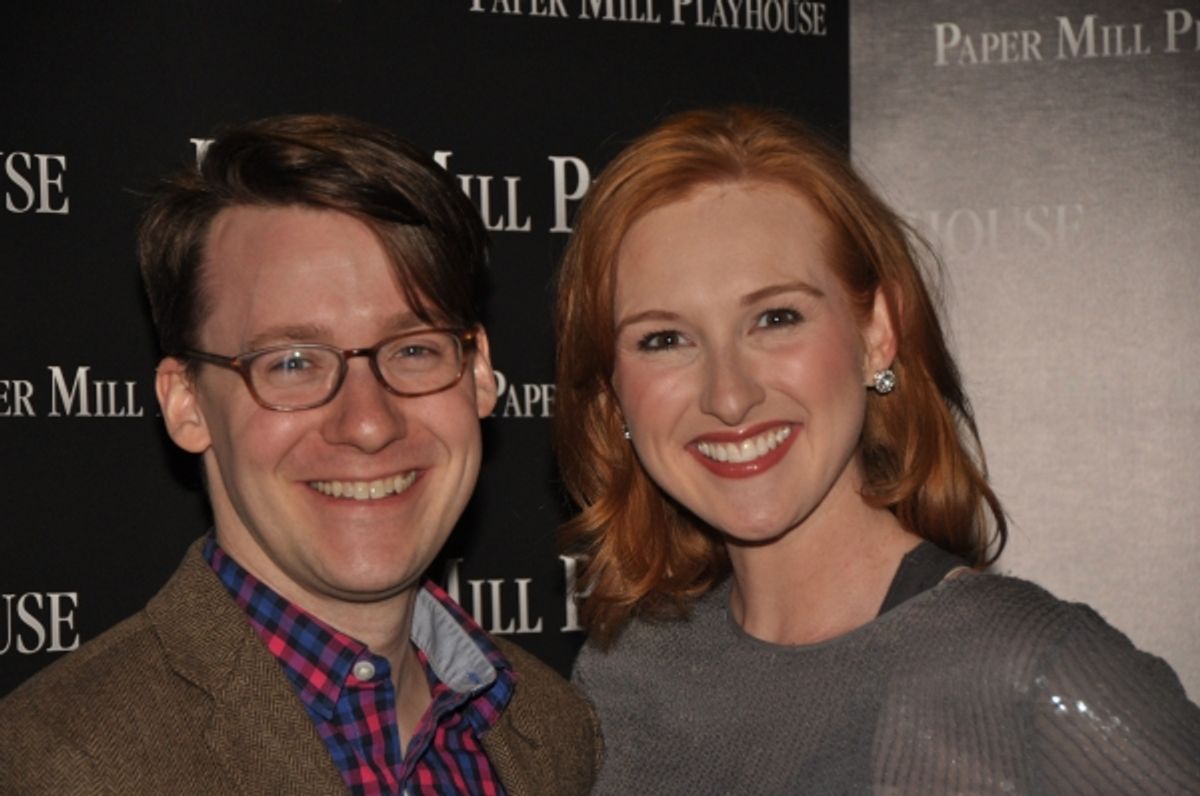 Erin Mackey and her husband Stanton Nash at 