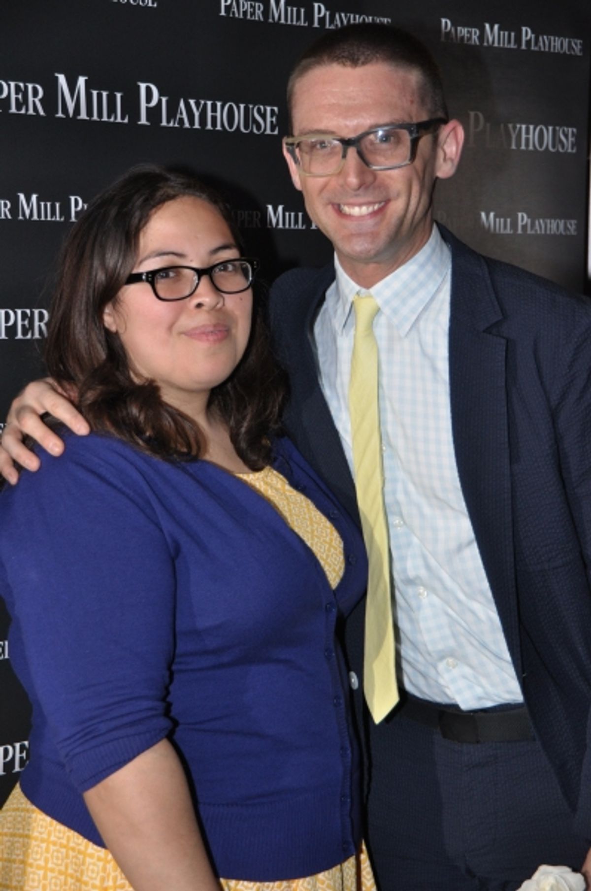 Irma Brainard and Leon Dobkowski (Costume Designer) at 