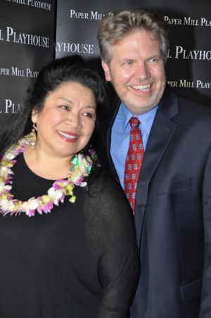 Loretta Ables Sayre and her husband David Sayre Photo