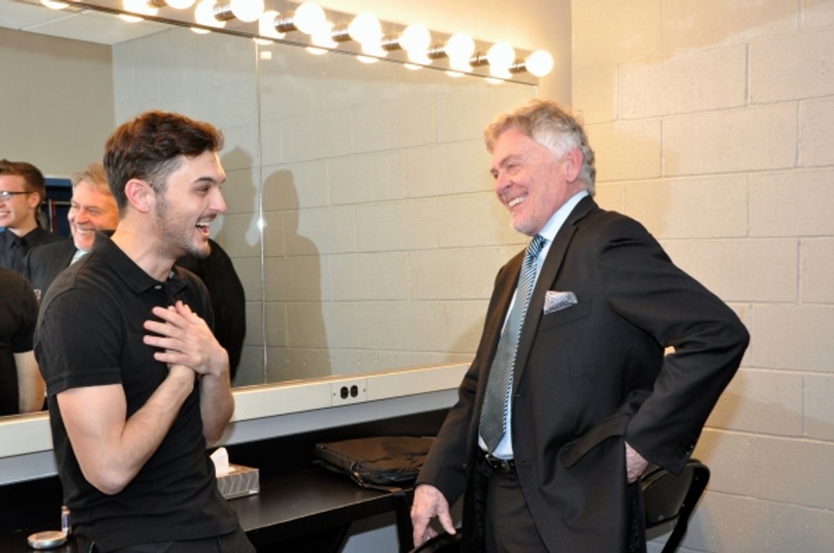 Wesley Taylor and Daniel Davis at 