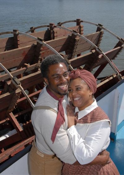 Geoffery Simmons as Joe, Carmen Brantley-Payne as Queenie Photo