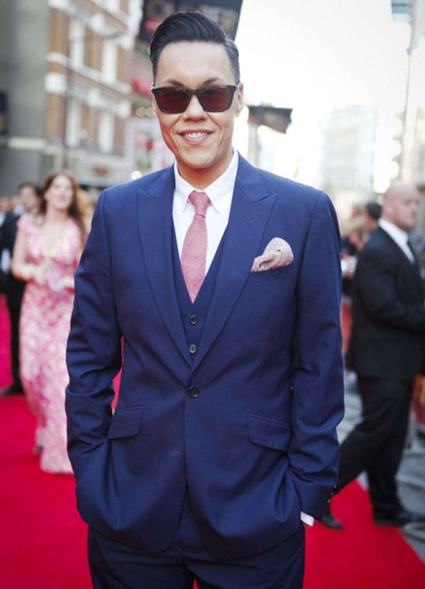 Photo Coverage: OLIVIERS 2014 - Red Carpet Part 1, Arterton, Goodman, Lindsay and More!  Image