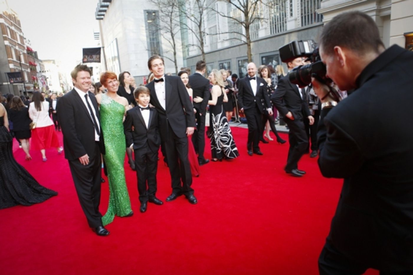 Photo Coverage: OLIVIERS 2014 - Red Carpet Part 1, Arterton, Goodman, Lindsay and More!  Image