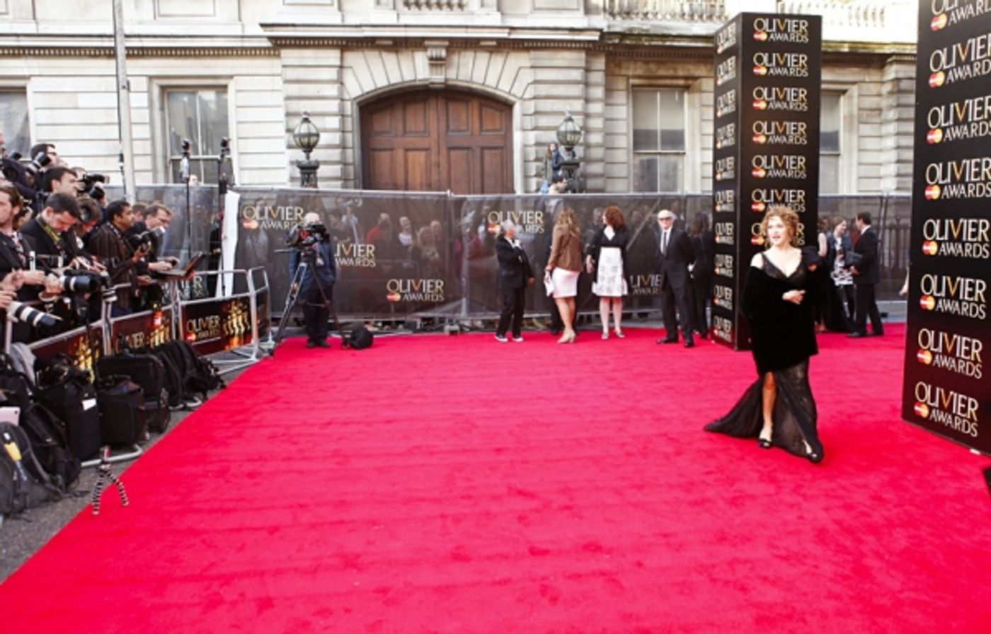 Photo Coverage: OLIVIERS 2014 - Red Carpet Part 2, Davis, Dench, Freeman, Hiddlestone and More!  Image