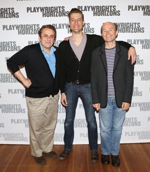 Michael McCormick, Bryce Ryness, and Henry Stram @ BroadwayWorld Michael McCormick, Bryce Ryness, and Henry Stram Photo