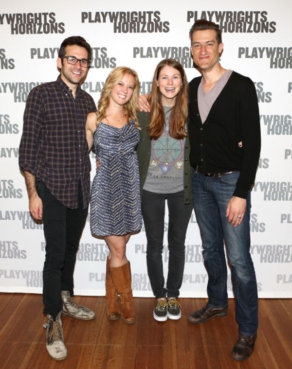 Adam Chanler-Berat, Pati Murrin, Allison Case and Bryce Ryness  Photo