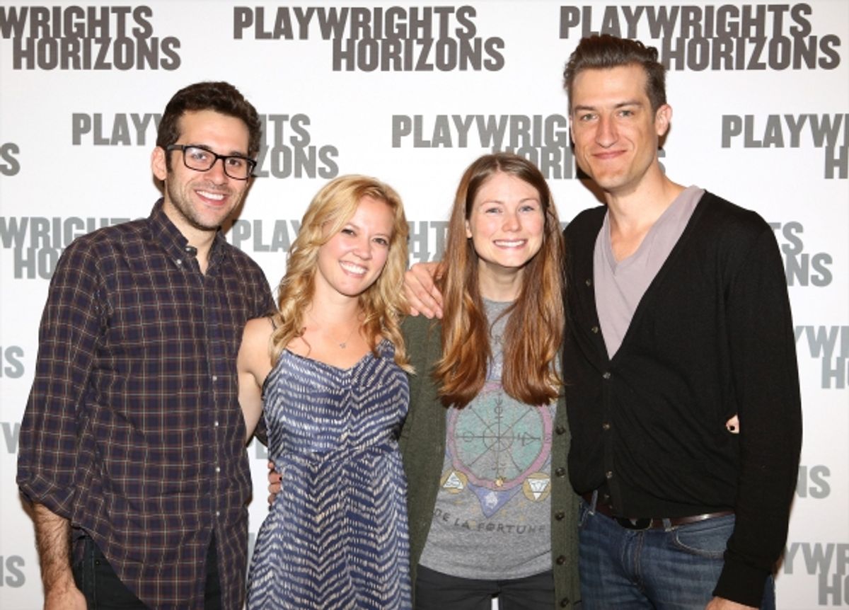 Adam Chanler-Berat, Pati Murrin, Allison Case and Bryce Ryness  at 