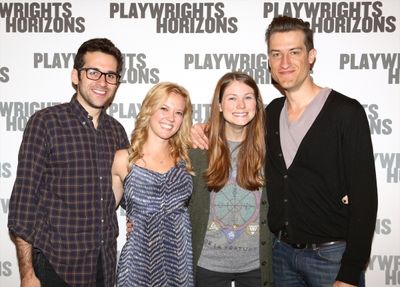 Adam Chanler-Berat, Pati Murrin, Allison Case and Bryce Ryness  Photo
