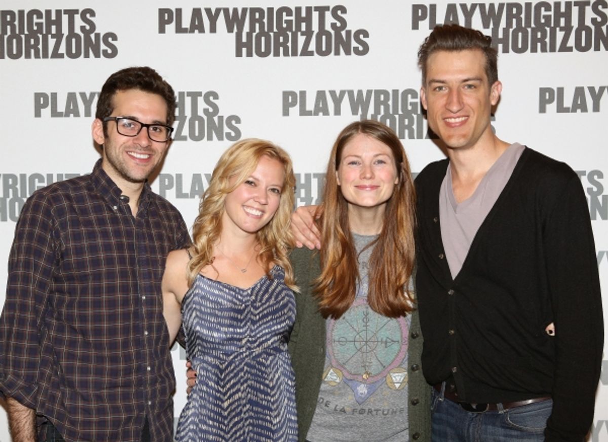 Adam Chanler-Berat, Pati Murrin, Allison Case and Bryce Ryness  at 