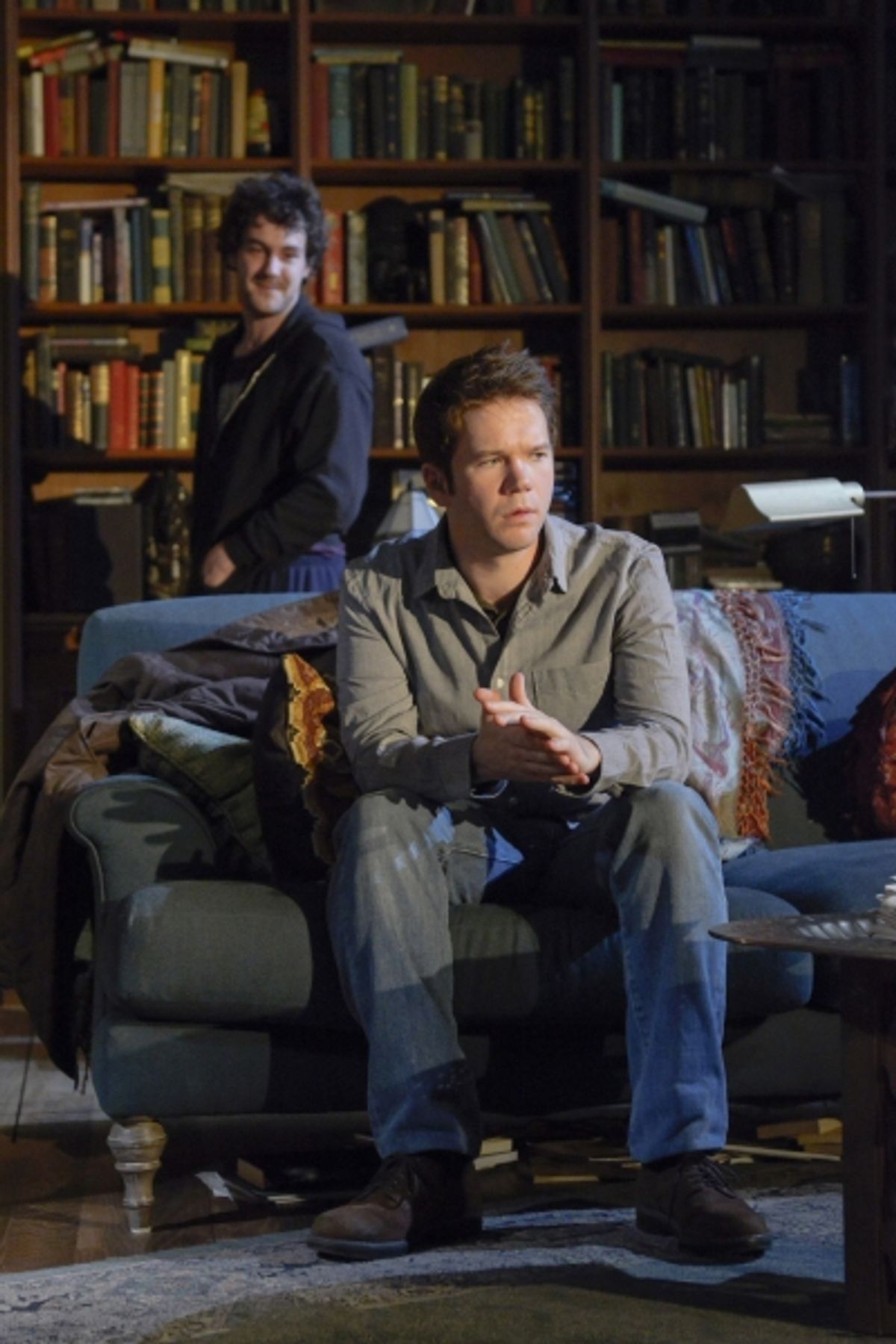 James Caverly (Billy) and Dan Clegg (Daniel, background)  at 