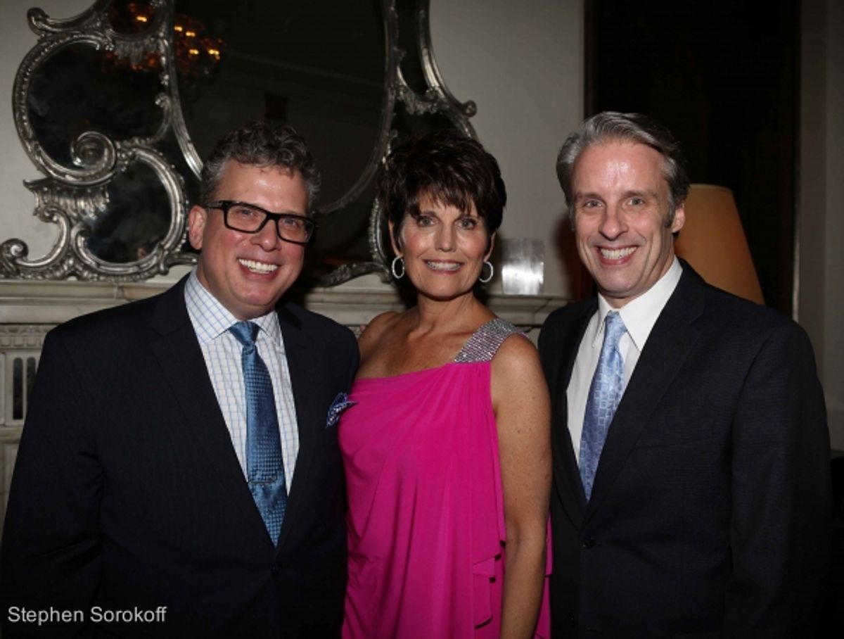 Billy Stritch, Lucie Arnaz, Doug Major at 