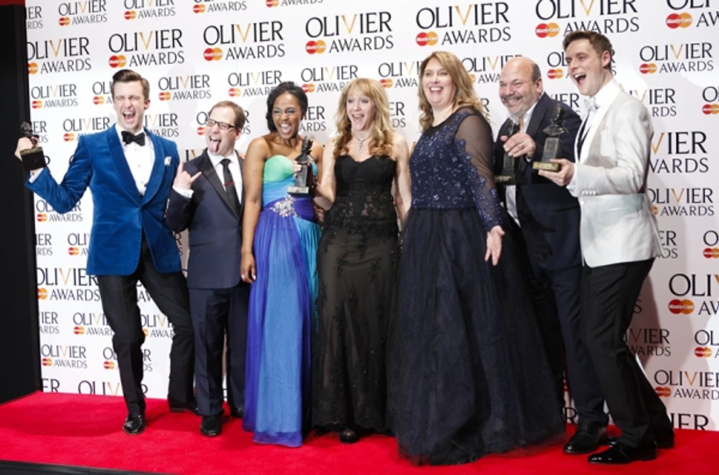 Photo Coverage: OLIVIERS 2014 - Winners and Presenters, Part 2, Including MORMON, Creel and More!  Image