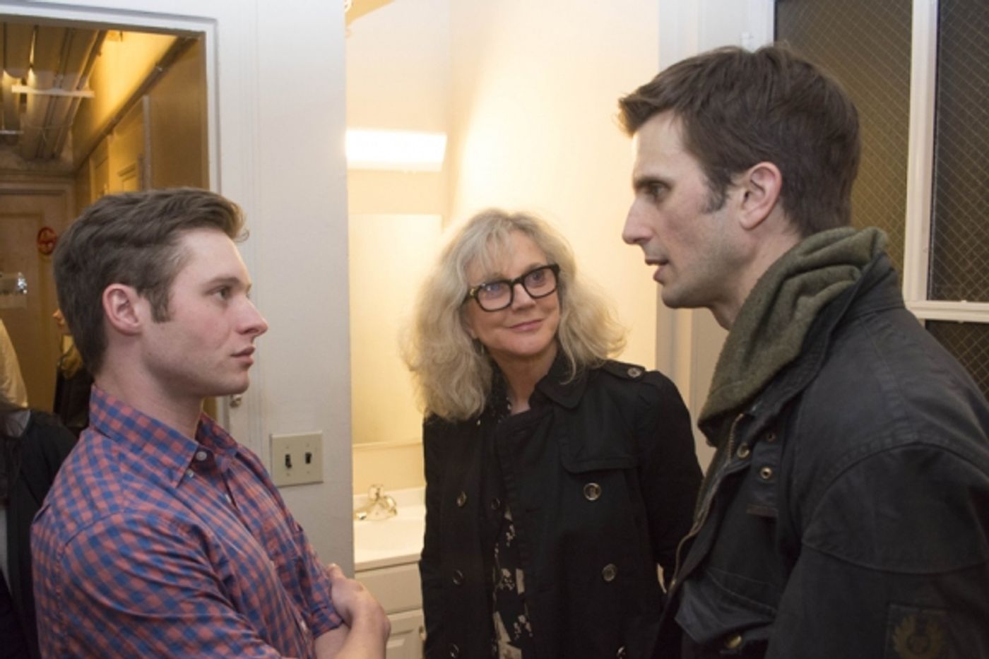 Photo Flash: Blythe Danner and Celia Keenan-Bolger Visit MOTHERS AND SONS  Image