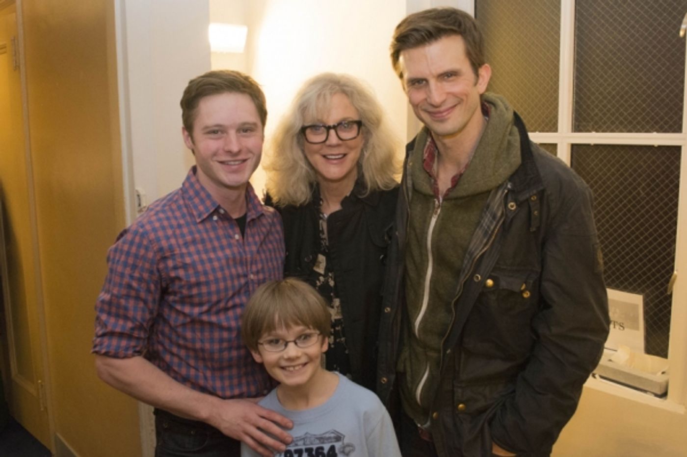 Photo Flash: Blythe Danner and Celia Keenan-Bolger Visit MOTHERS AND SONS  Image