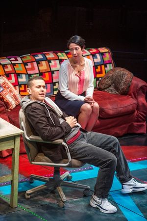 Rey Lucas and Sarah Nina Hayon @ BroadwayWorld Rey Lucas and Sarah Nina Hayon Photo