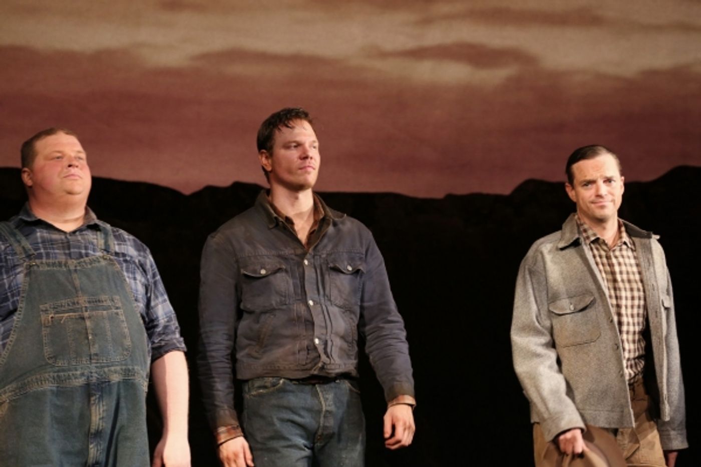 Photo Coverage: James Franco, Chris O'Dowd & OF MICE AND MEN Company Take Opening Night Bows! Photo Coverage: James Franco, Chris O'Dowd & OF MICE AND MEN Company Take Opening Night Bows! Image