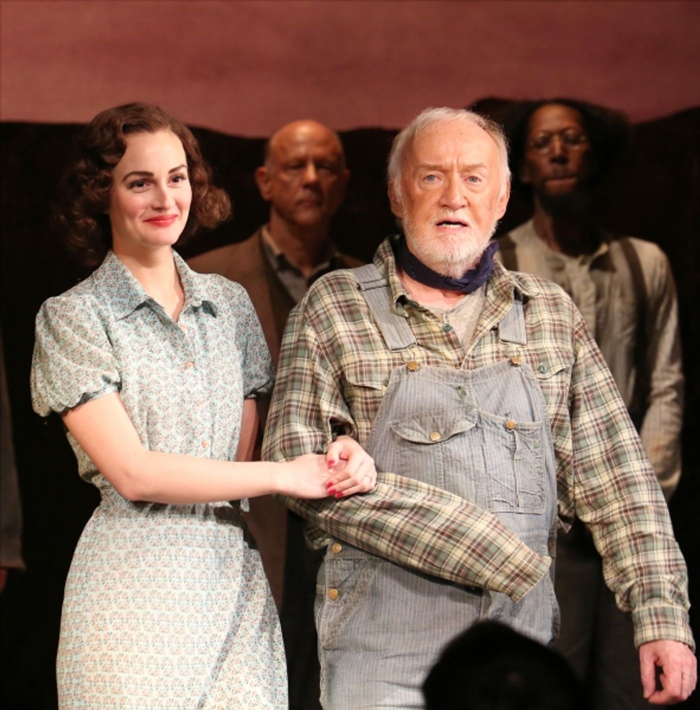 Photo Coverage: James Franco, Chris O'Dowd & OF MICE AND MEN Company Take Opening Night Bows! Photo Coverage: James Franco, Chris O'Dowd & OF MICE AND MEN Company Take Opening Night Bows! Image