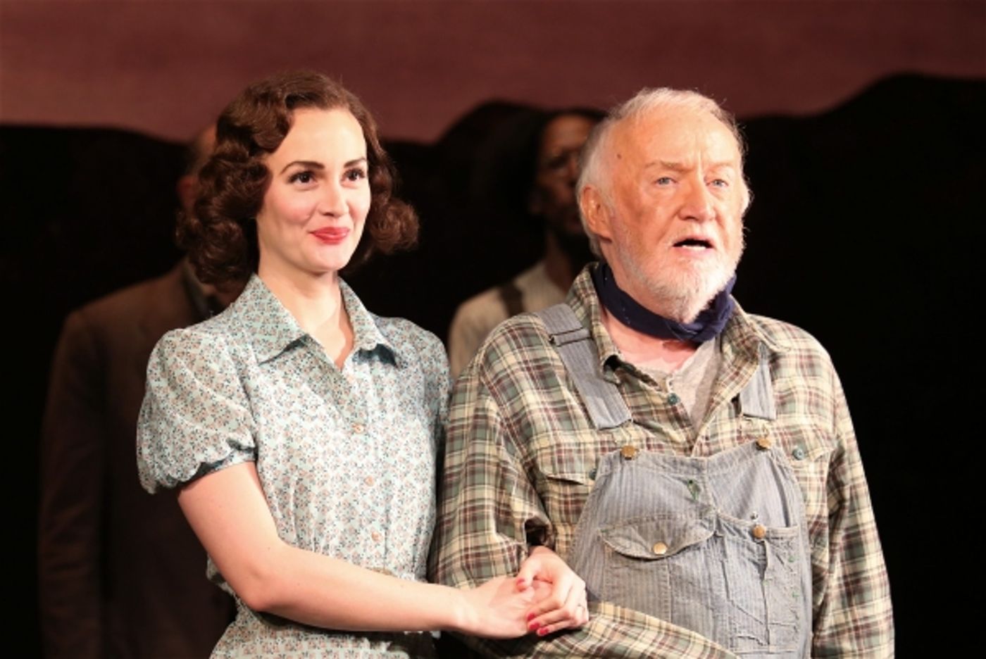 Photo Coverage: James Franco, Chris O'Dowd & OF MICE AND MEN Company Take Opening Night Bows! Photo Coverage: James Franco, Chris O'Dowd & OF MICE AND MEN Company Take Opening Night Bows! Image