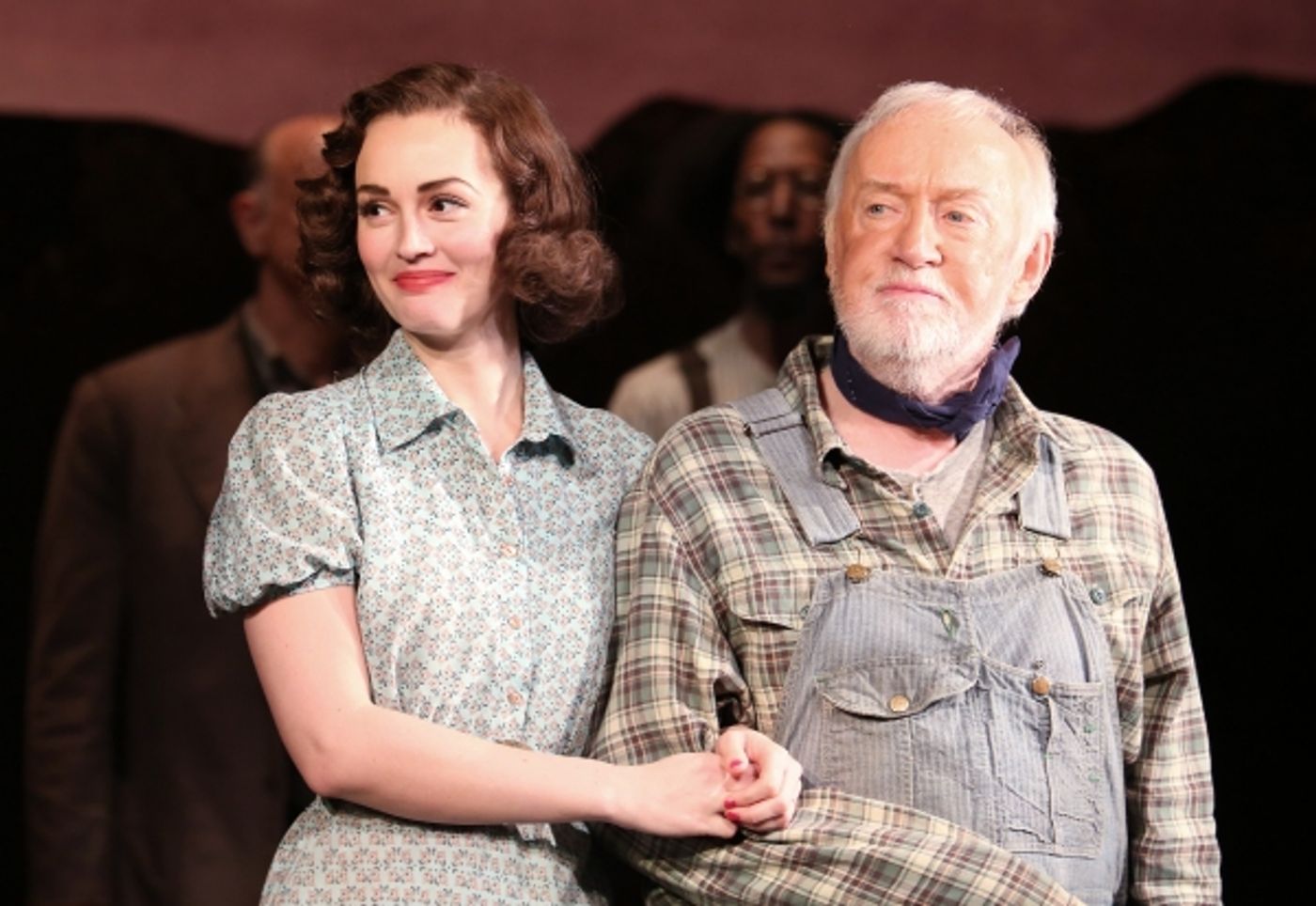 Photo Coverage: James Franco, Chris O'Dowd & OF MICE AND MEN Company Take Opening Night Bows! Photo Coverage: James Franco, Chris O'Dowd & OF MICE AND MEN Company Take Opening Night Bows! Image