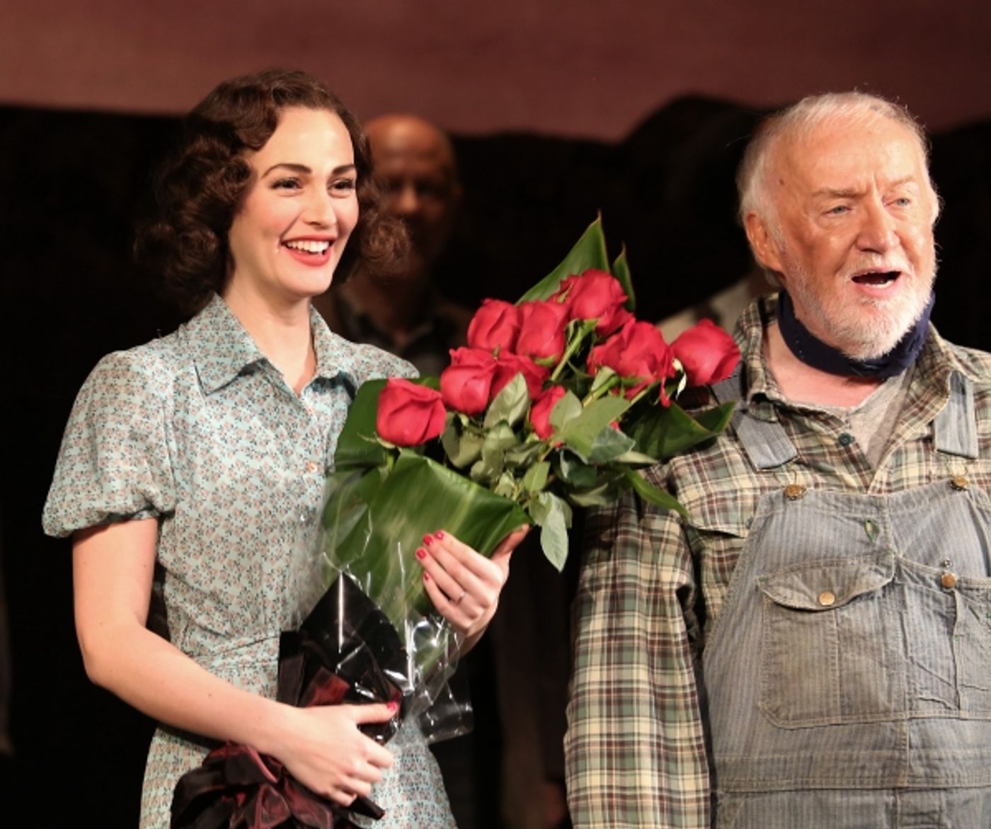Photo Coverage: James Franco, Chris O'Dowd & OF MICE AND MEN Company Take Opening Night Bows! Photo Coverage: James Franco, Chris O'Dowd & OF MICE AND MEN Company Take Opening Night Bows! Image