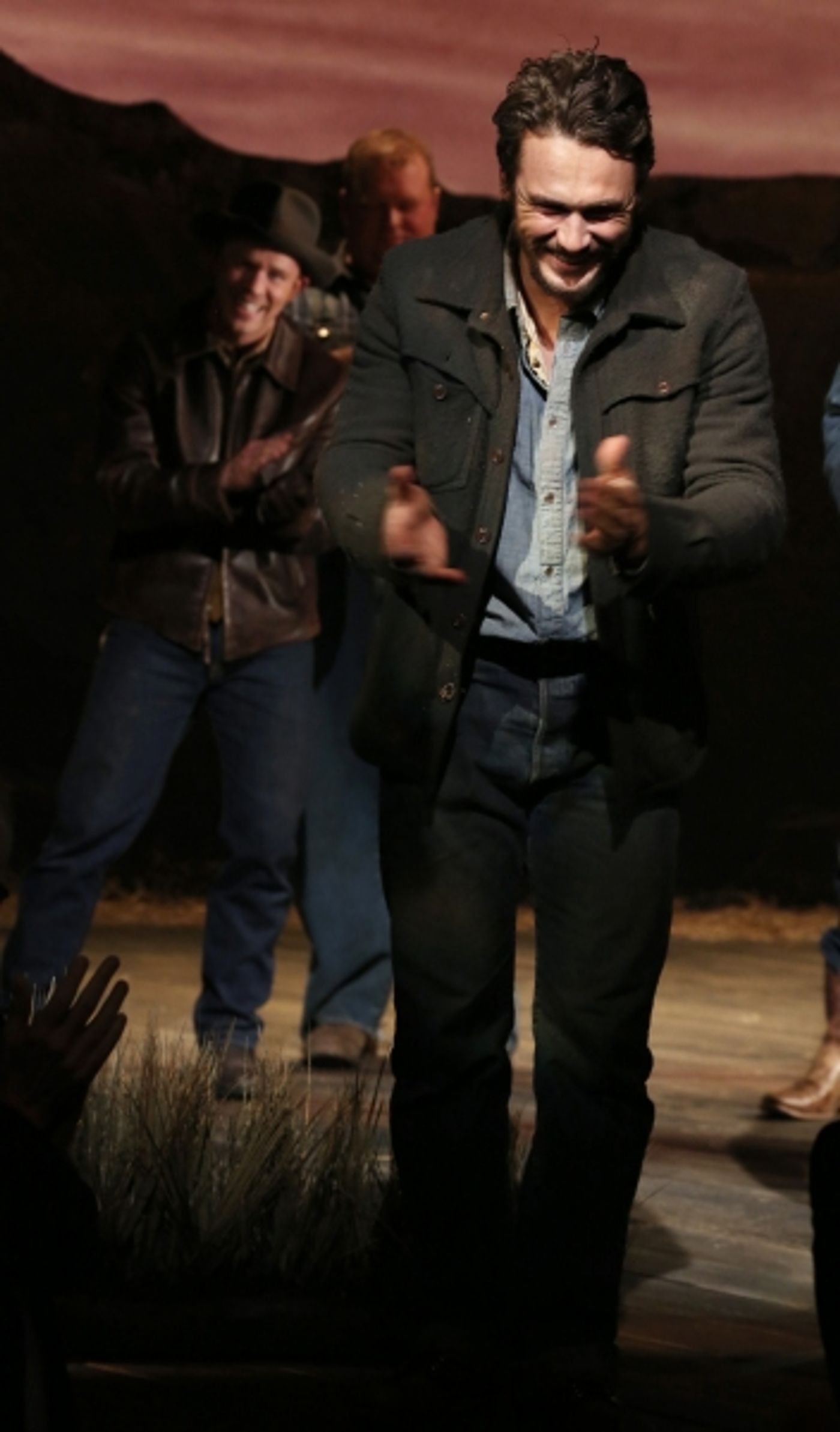 Photo Coverage: James Franco, Chris O'Dowd & OF MICE AND MEN Company Take Opening Night Bows!  Image