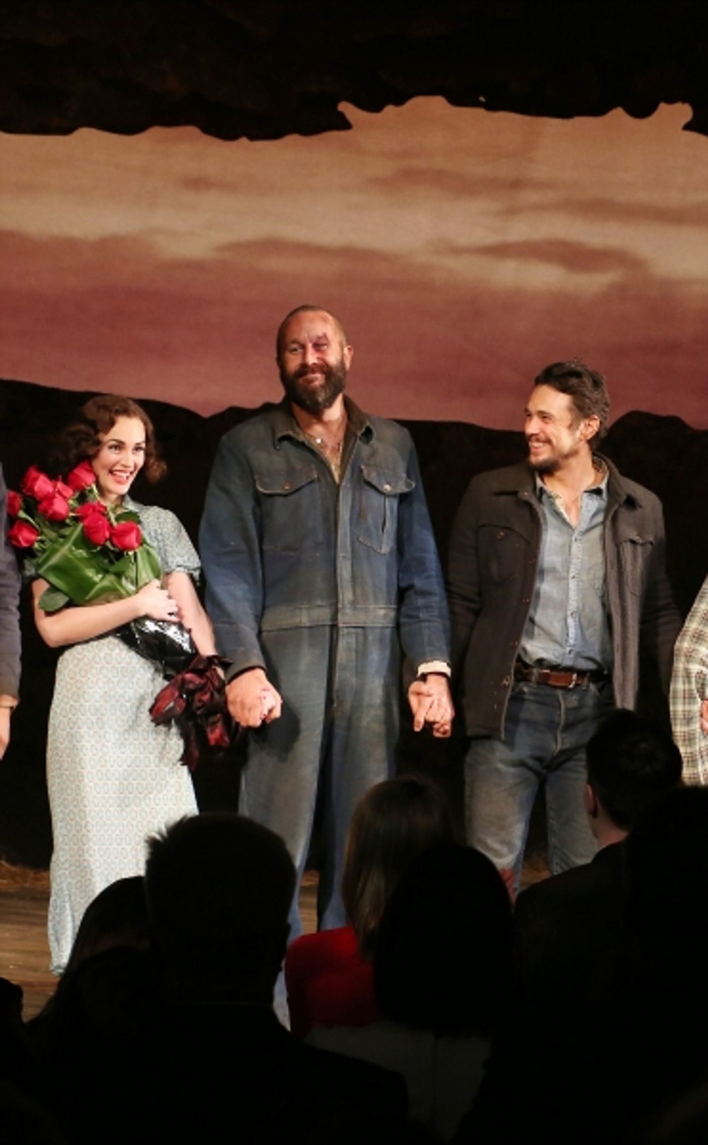 Photo Coverage: James Franco, Chris O'Dowd & OF MICE AND MEN Company Take Opening Night Bows! Photo Coverage: James Franco, Chris O'Dowd & OF MICE AND MEN Company Take Opening Night Bows! Image