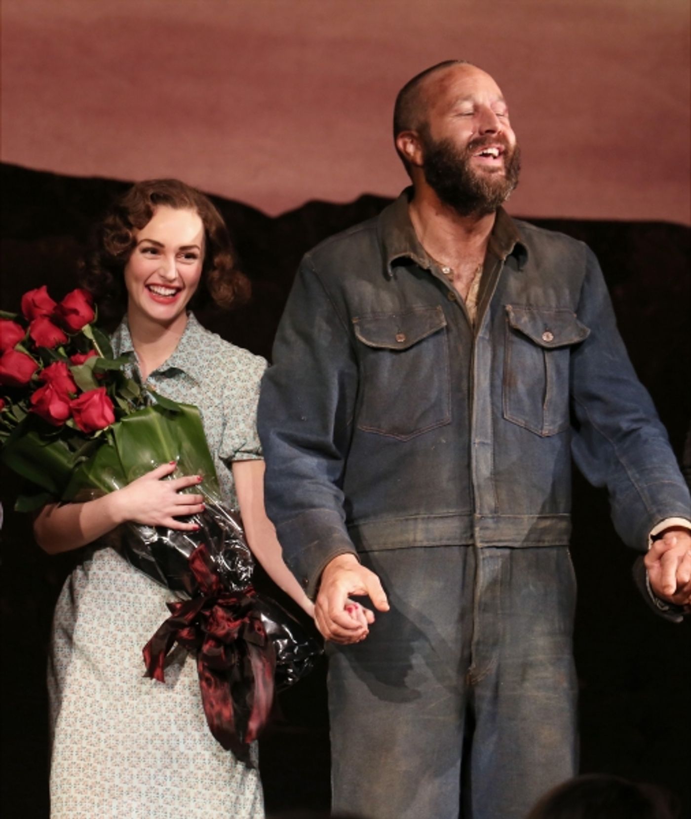 Photo Coverage: James Franco, Chris O'Dowd & OF MICE AND MEN Company Take Opening Night Bows! Photo Coverage: James Franco, Chris O'Dowd & OF MICE AND MEN Company Take Opening Night Bows! Image