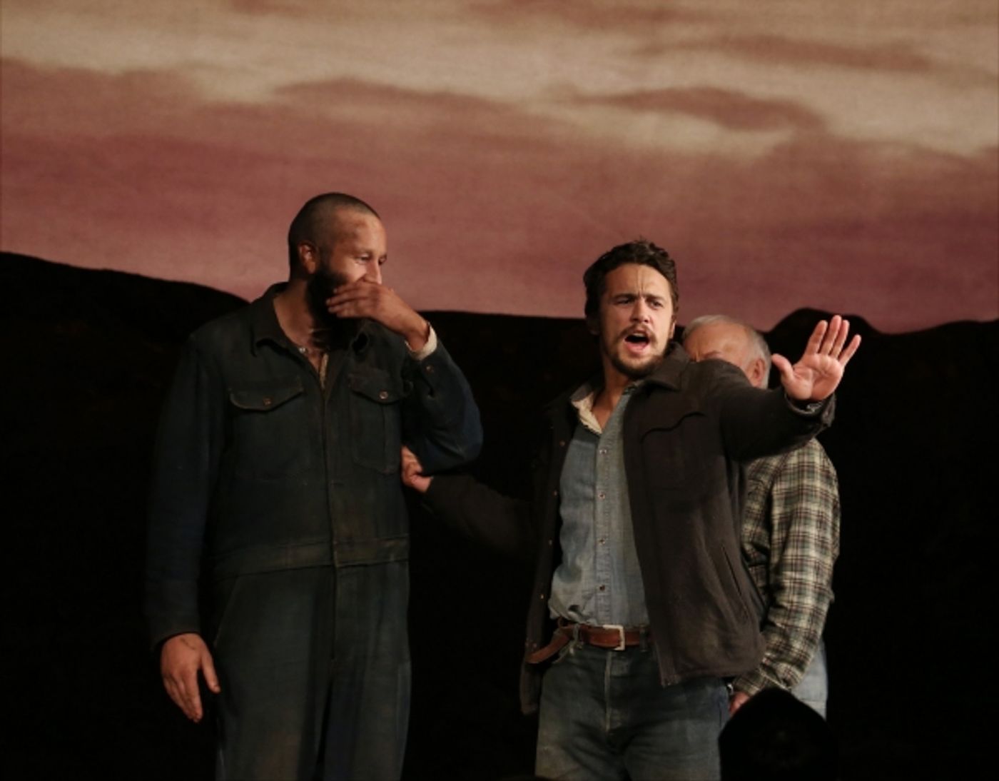 Photo Coverage: James Franco, Chris O'Dowd & OF MICE AND MEN Company Take Opening Night Bows! Photo Coverage: James Franco, Chris O'Dowd & OF MICE AND MEN Company Take Opening Night Bows! Image
