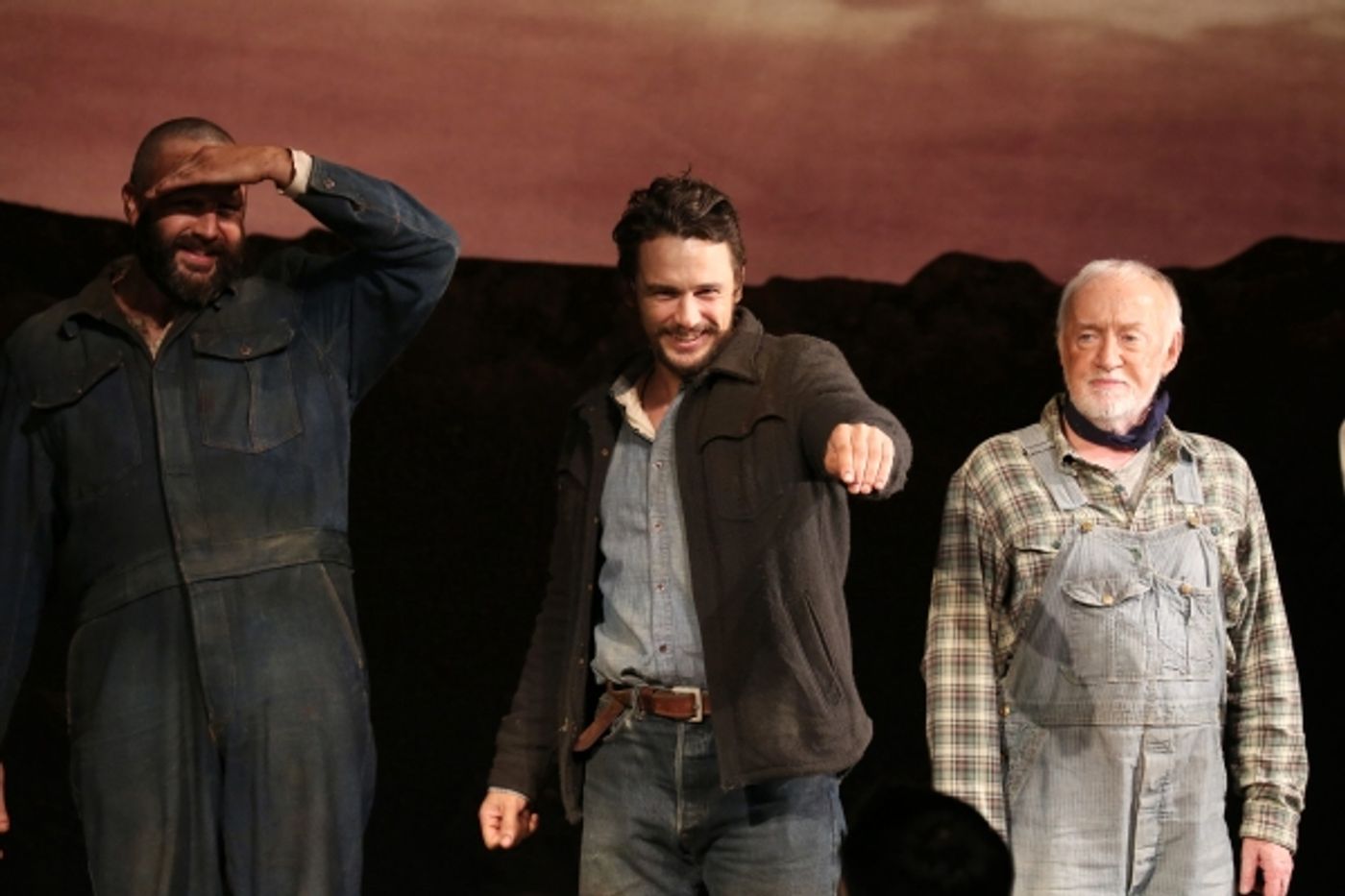 Photo Coverage: James Franco, Chris O'Dowd & OF MICE AND MEN Company Take Opening Night Bows! Photo Coverage: James Franco, Chris O'Dowd & OF MICE AND MEN Company Take Opening Night Bows! Image