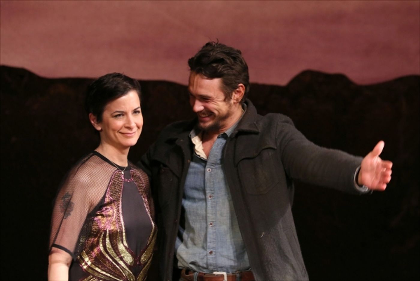 Photo Coverage: James Franco, Chris O'Dowd & OF MICE AND MEN Company Take Opening Night Bows! Photo Coverage: James Franco, Chris O'Dowd & OF MICE AND MEN Company Take Opening Night Bows! Image