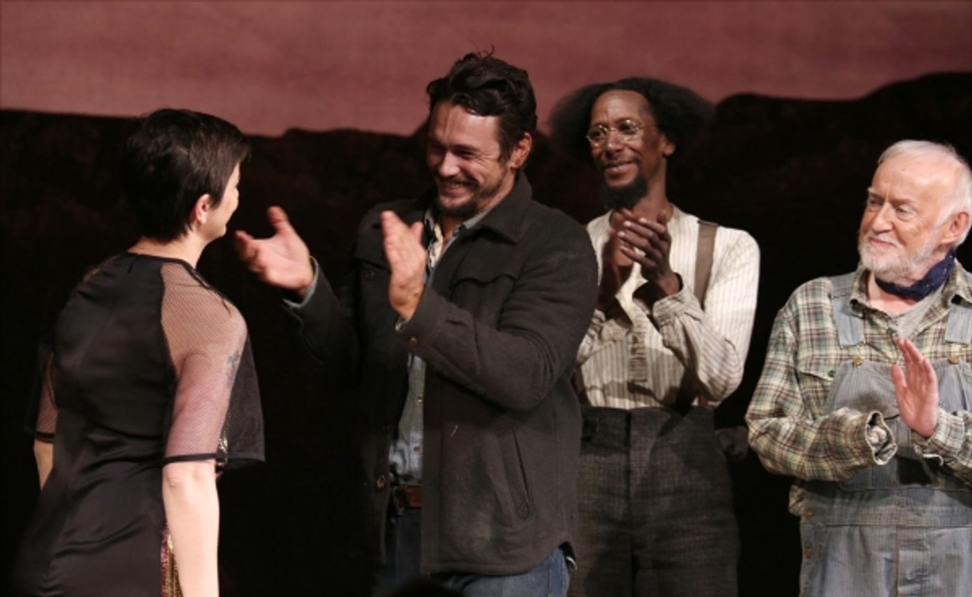 Photo Coverage: James Franco, Chris O'Dowd & OF MICE AND MEN Company Take Opening Night Bows! Photo Coverage: James Franco, Chris O'Dowd & OF MICE AND MEN Company Take Opening Night Bows! Image