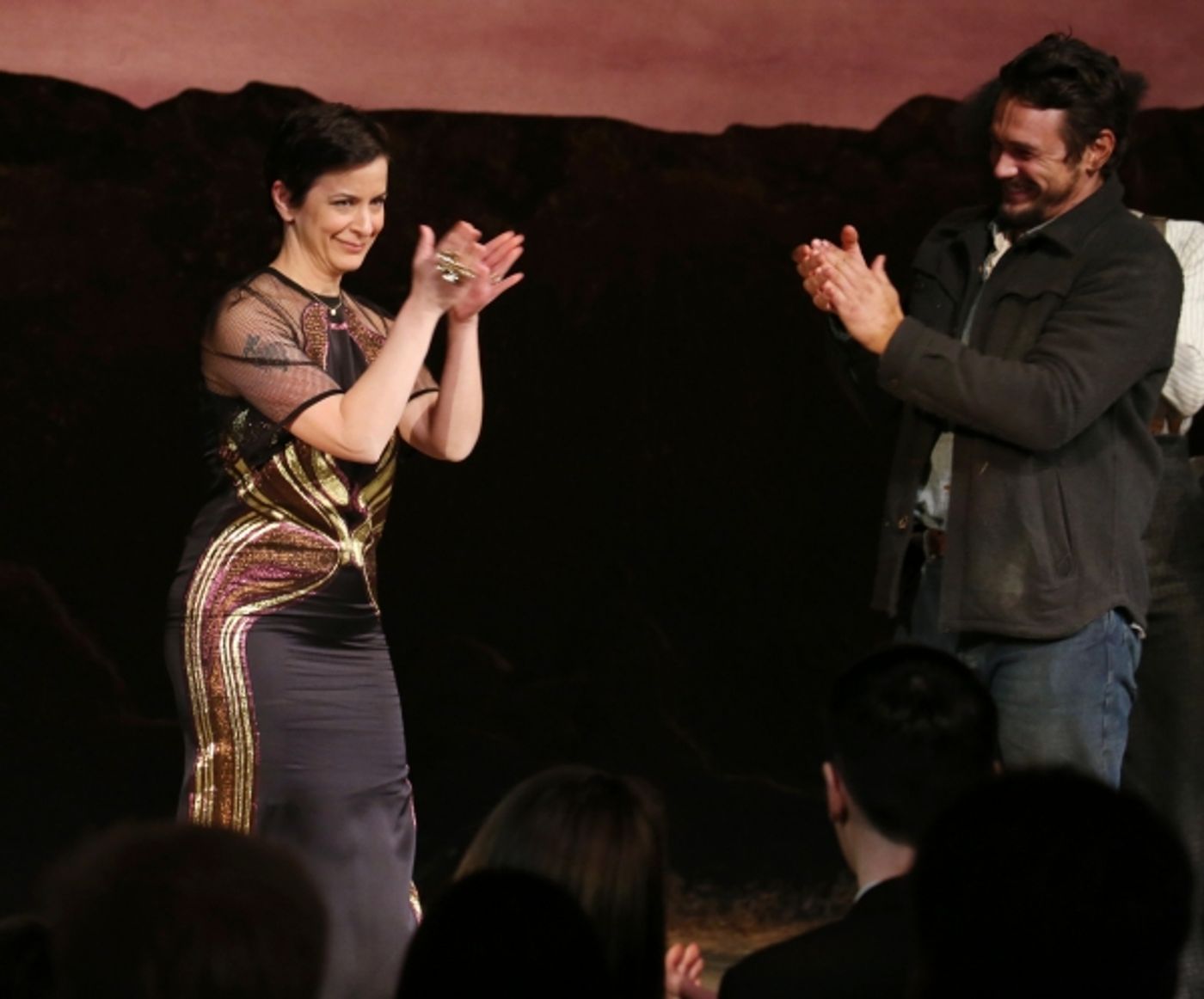 Photo Coverage: James Franco, Chris O'Dowd & OF MICE AND MEN Company Take Opening Night Bows! Photo Coverage: James Franco, Chris O'Dowd & OF MICE AND MEN Company Take Opening Night Bows! Image