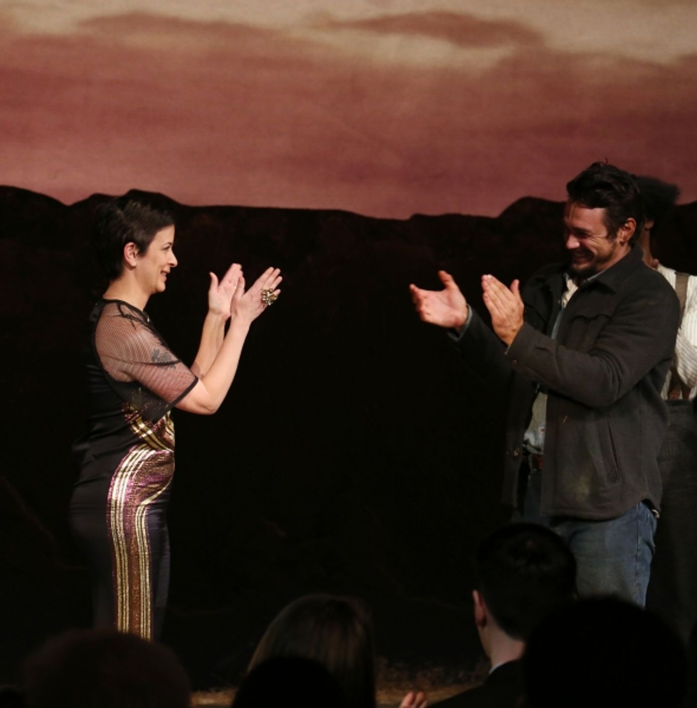 Photo Coverage: James Franco, Chris O'Dowd & OF MICE AND MEN Company Take Opening Night Bows! Photo Coverage: James Franco, Chris O'Dowd & OF MICE AND MEN Company Take Opening Night Bows! Image