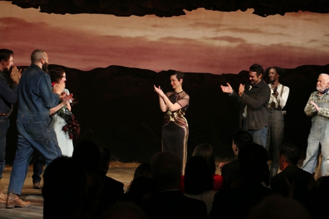 Photo Coverage: James Franco, Chris O'Dowd & OF MICE AND MEN Company Take Opening Night Bows! Photo Coverage: James Franco, Chris O'Dowd & OF MICE AND MEN Company Take Opening Night Bows! Image