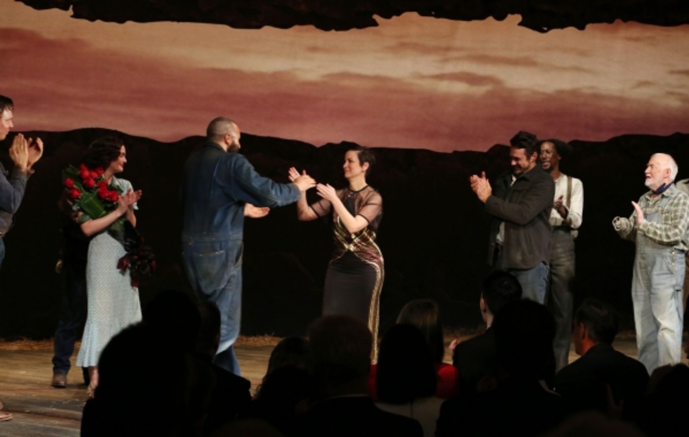 Photo Coverage: James Franco, Chris O'Dowd & OF MICE AND MEN Company Take Opening Night Bows! Photo Coverage: James Franco, Chris O'Dowd & OF MICE AND MEN Company Take Opening Night Bows! Image