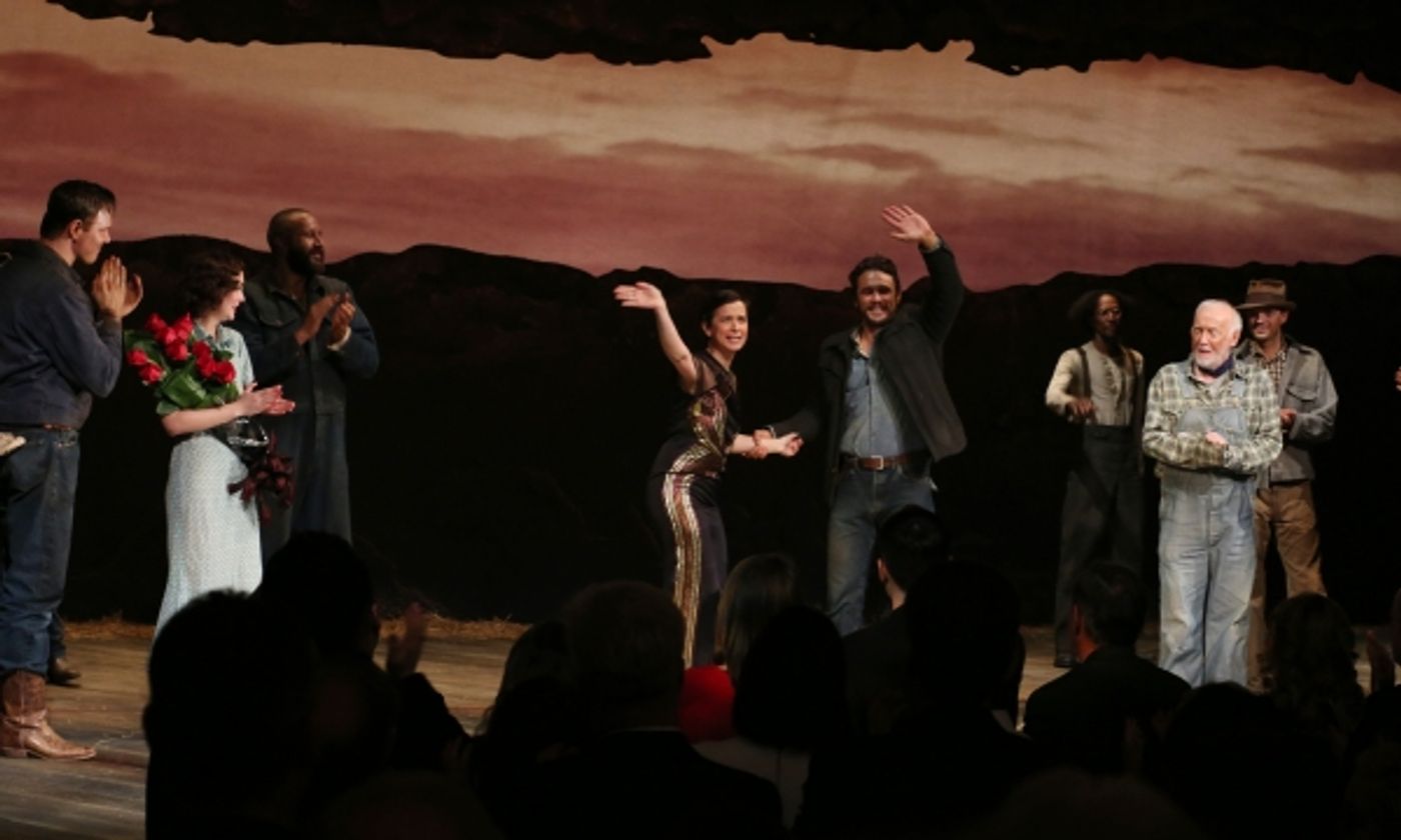 Photo Coverage: James Franco, Chris O'Dowd & OF MICE AND MEN Company Take Opening Night Bows! Photo Coverage: James Franco, Chris O'Dowd & OF MICE AND MEN Company Take Opening Night Bows! Image